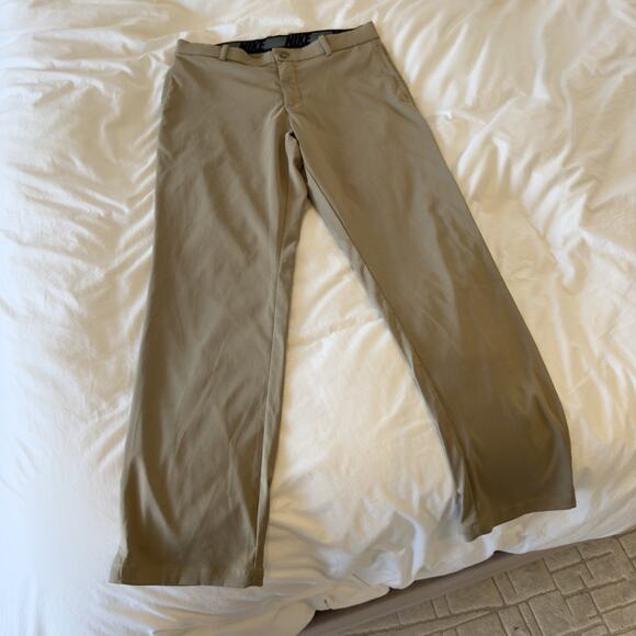 Nike Other - Nike Men's Size 34x32 Dri Fit Golf Pants Khaki Standard Fit